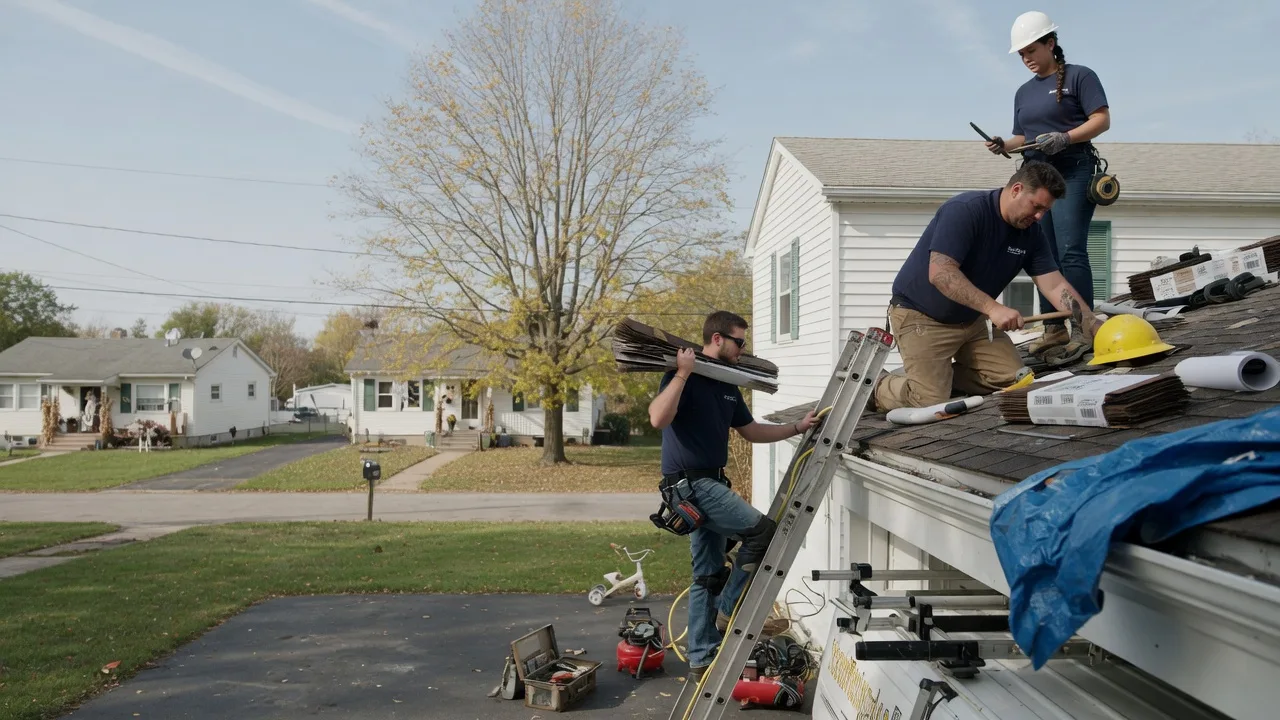 Local Roofing Contractors in Holyrood, KS near me